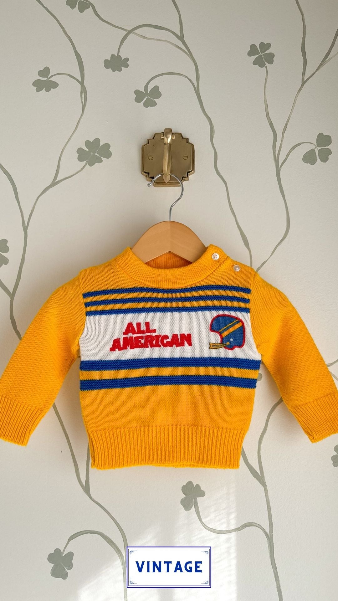 Vintage Football sweater - 12M