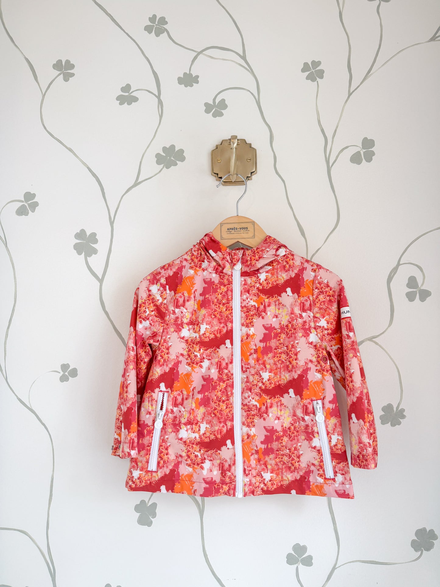Hunter for Target Pink/Orange Rain jacket - 2T