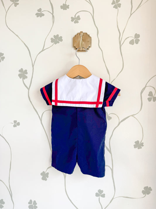 Vintage Good Lad Sailor Onesie - 6 Months