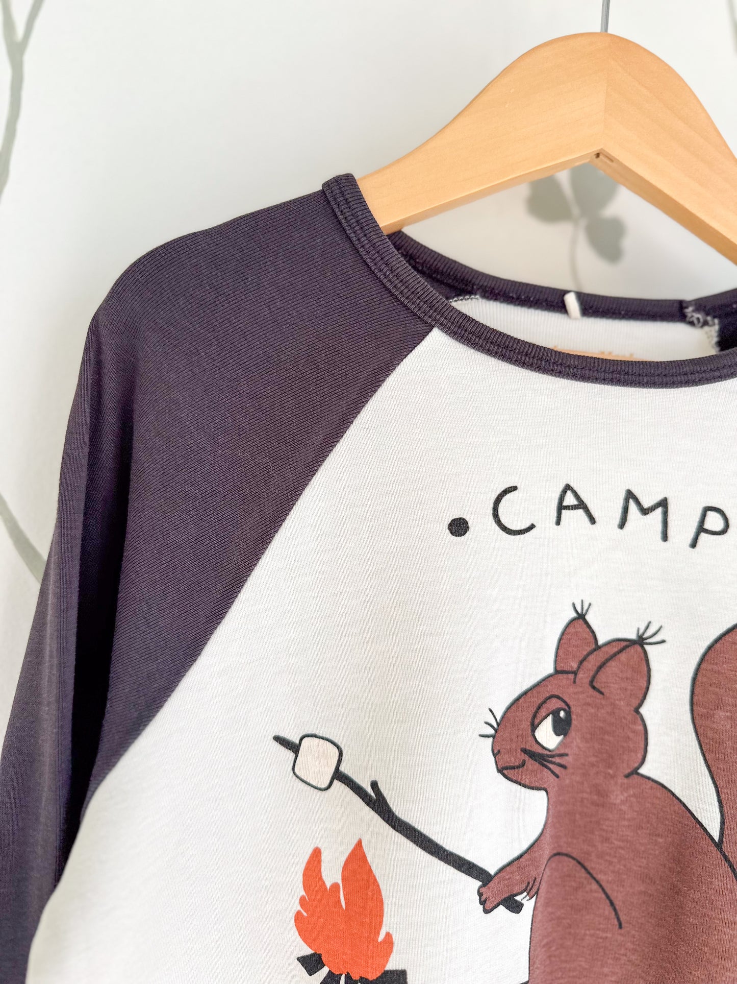 Mini Rodini Camp Raglan L/S Tshirt - 10/11 Years