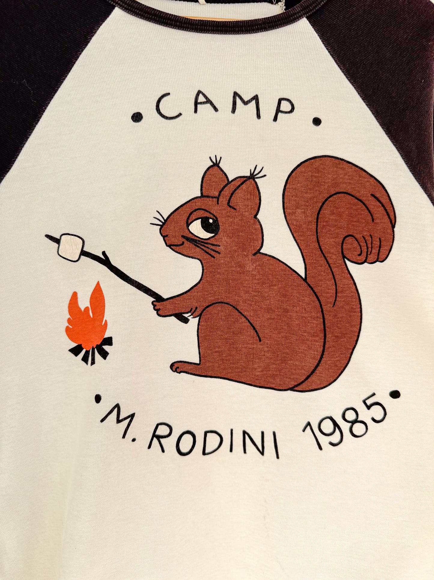 Mini Rodini Camp Raglan L/S Tshirt - 10/11 Years