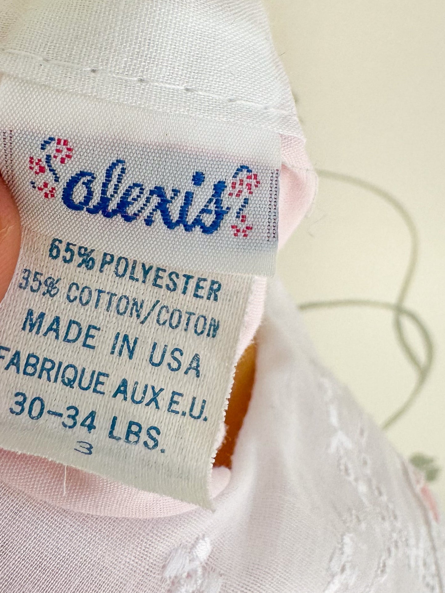 Vintage Alexis Soft Pink Embroidered Dress - 2/3 Years
