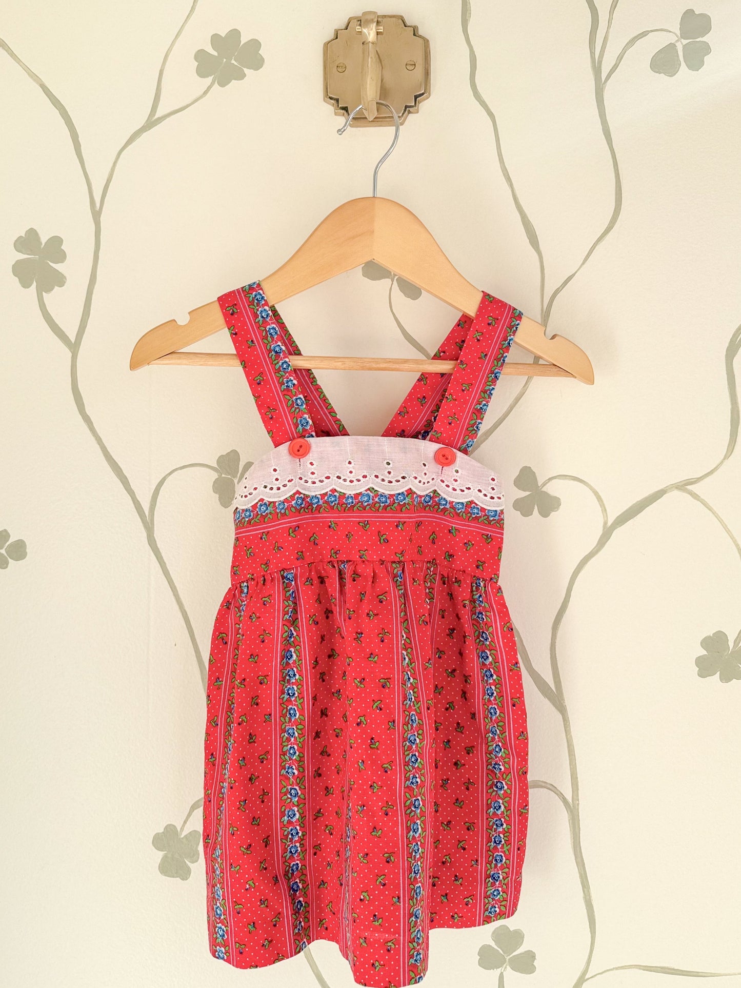 Vintage Red Dress - 24 Months