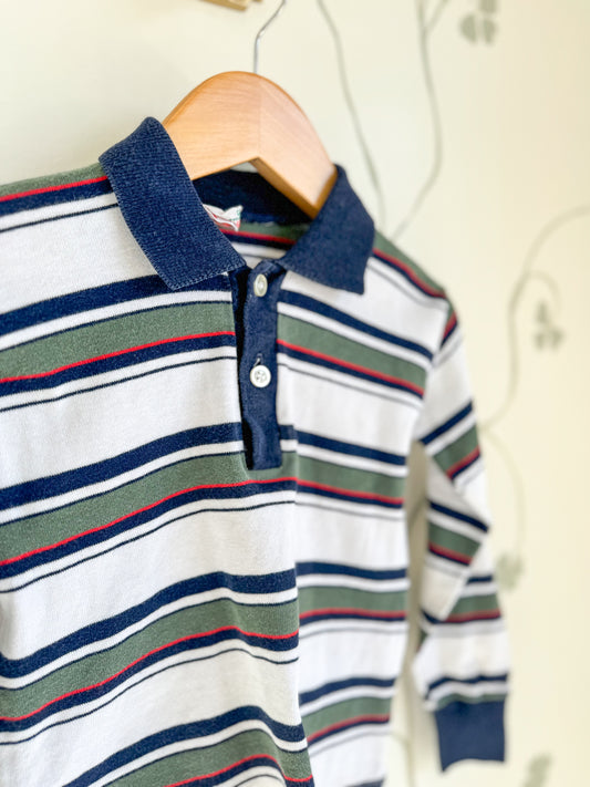 Vintage Healthtex L/S Polo - 4 Years