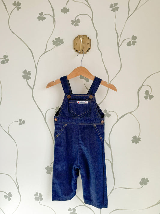 Vintage Healthtex Denim Overalls - 6 Months