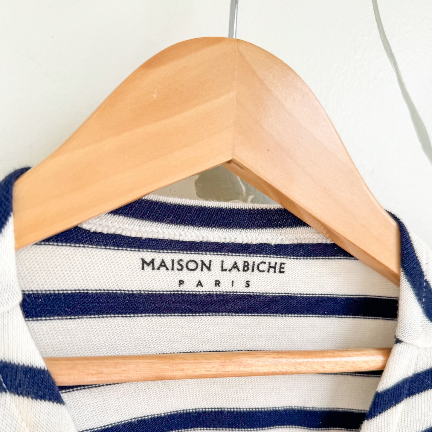 Maison Labiche "Out of Office" Breton Striped S/S T-shirt - 10 Years