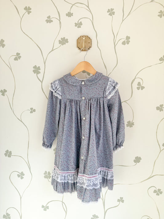 Vintage Bryan Floral Dress - Size 5