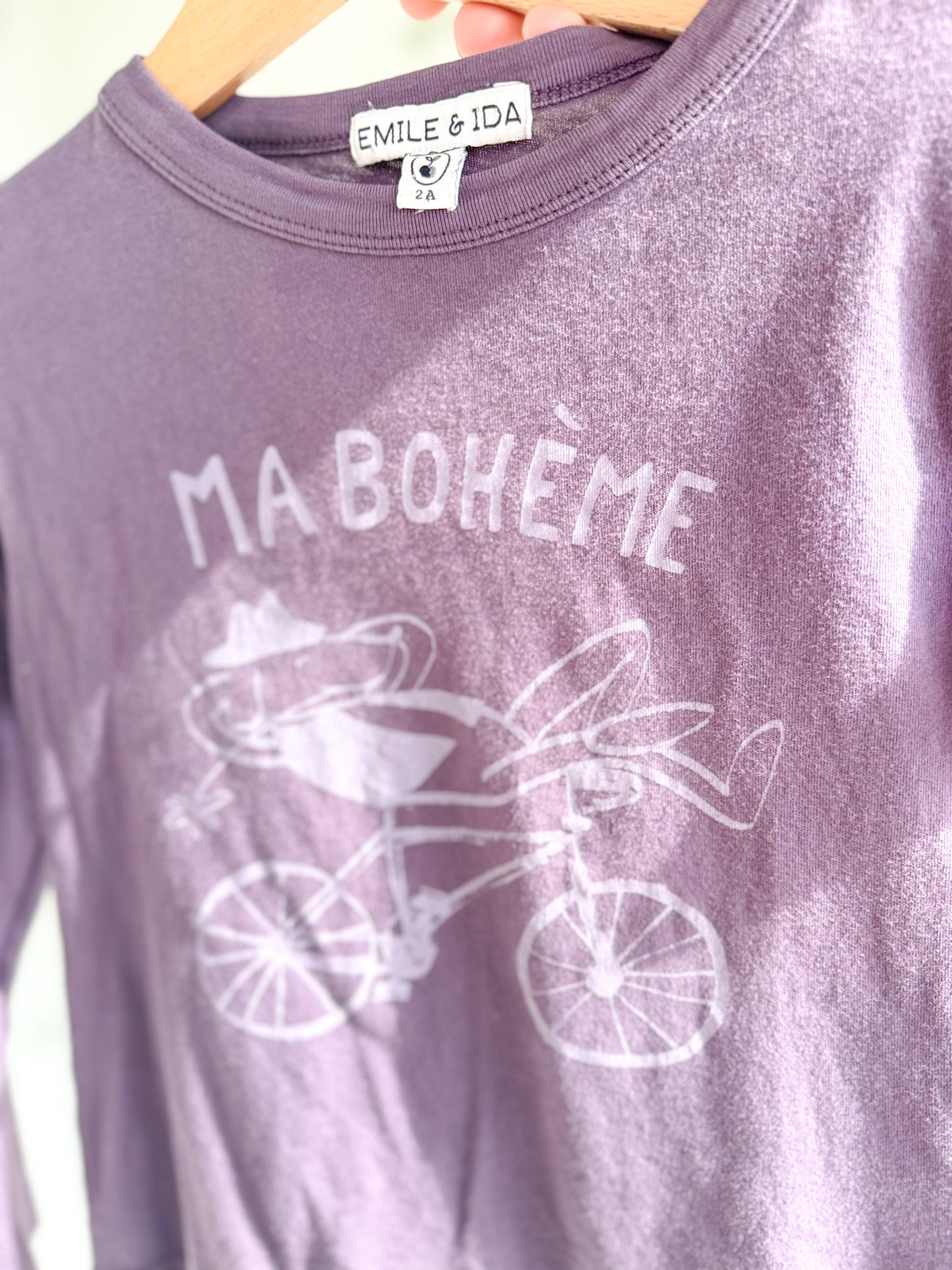 Emile et Ida Bike L/S T-shirt - 2 Years