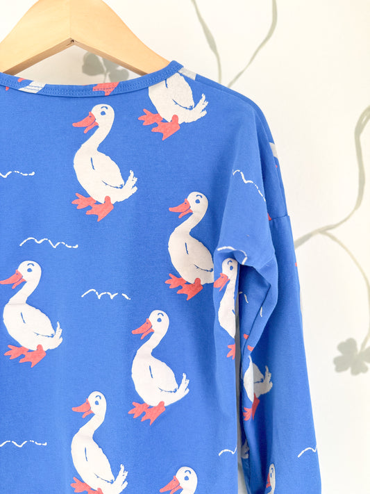Blue Duck AOP L/S T-shirt - 6/7