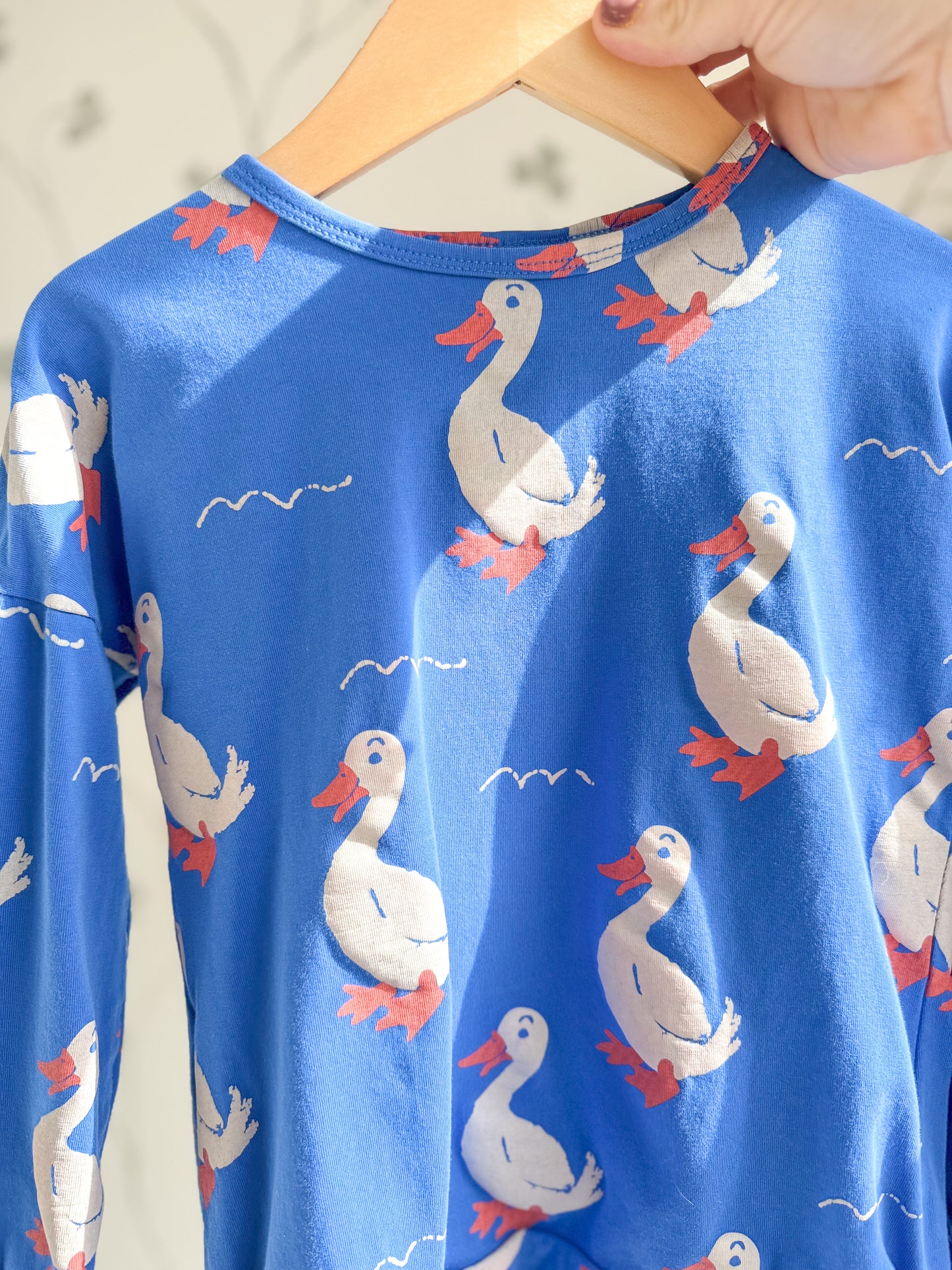 Blue Duck AOP L/S T-shirt - 6/7