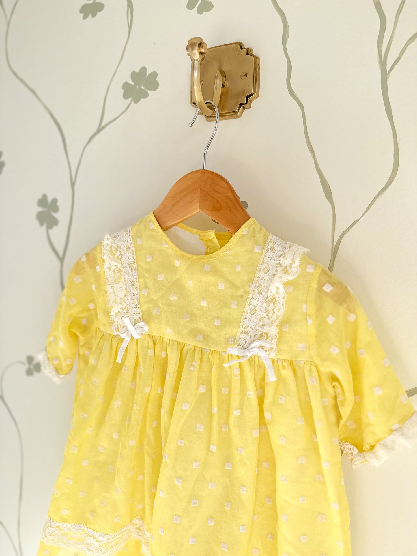 Vintage Yellow Tunic Dress - 18-24 Months
