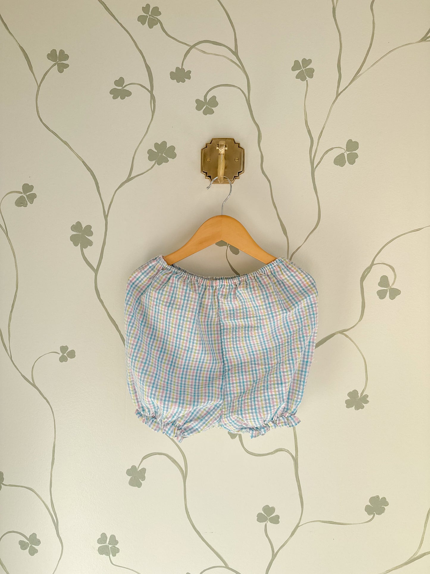 Vintage Samara Strawberry Seersucker Gingham Dress - 6