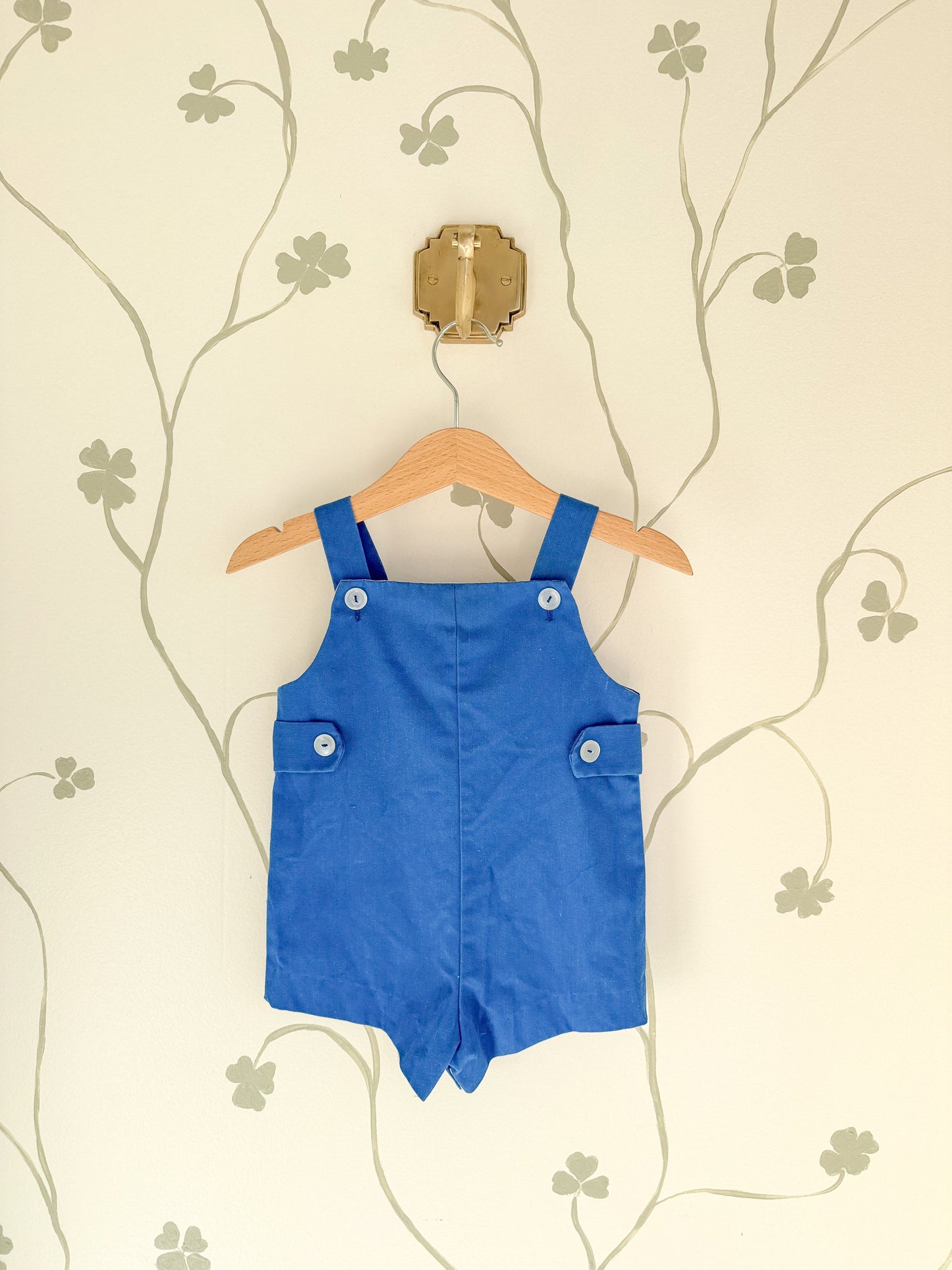 Vintage Appliqué Football Romper 6-9 Months
