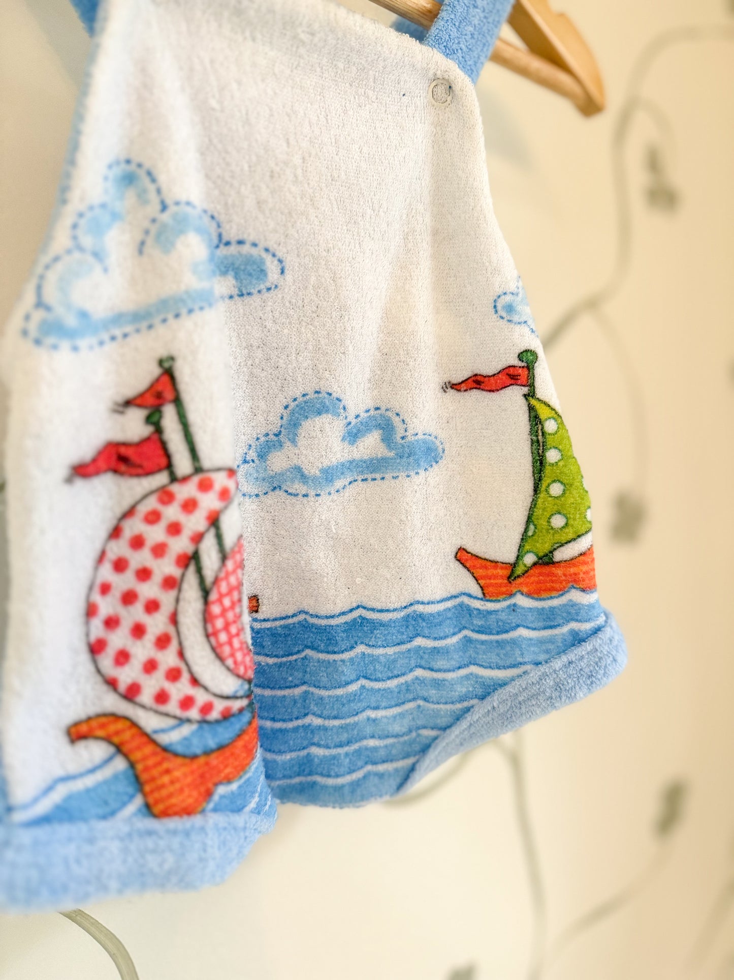 Vintage Terry Sailing Sunsuit - 3-6 Months