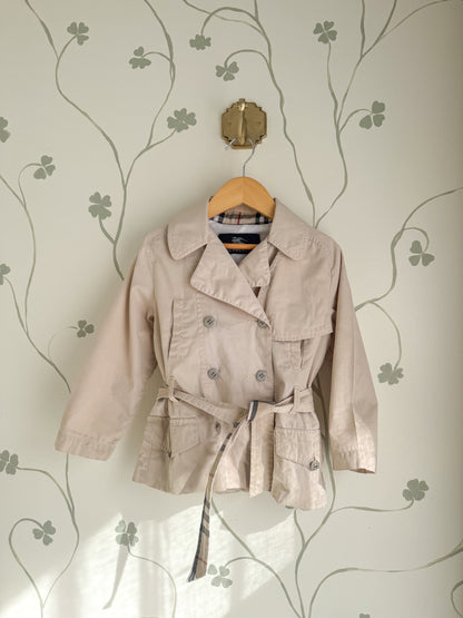 Burberry Trench Coat - Size 4