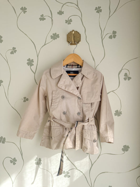 Burberry Trench Coat - Size 4