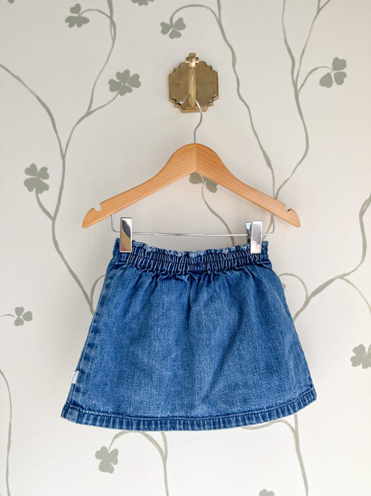 Vintage Classic Pooh Denim Skort - 2/3 Years