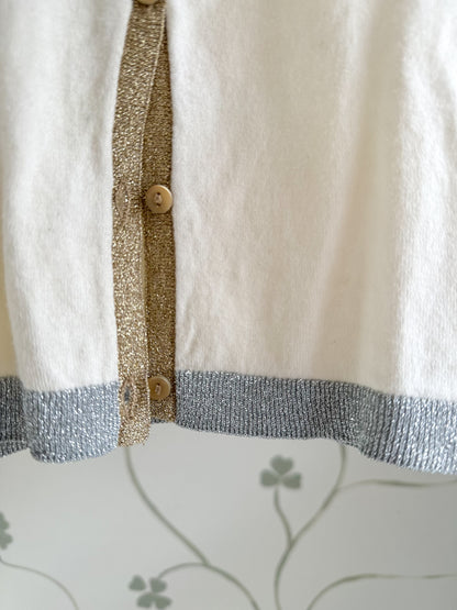 Bonpoint Ivory Cardigan - 2 Years