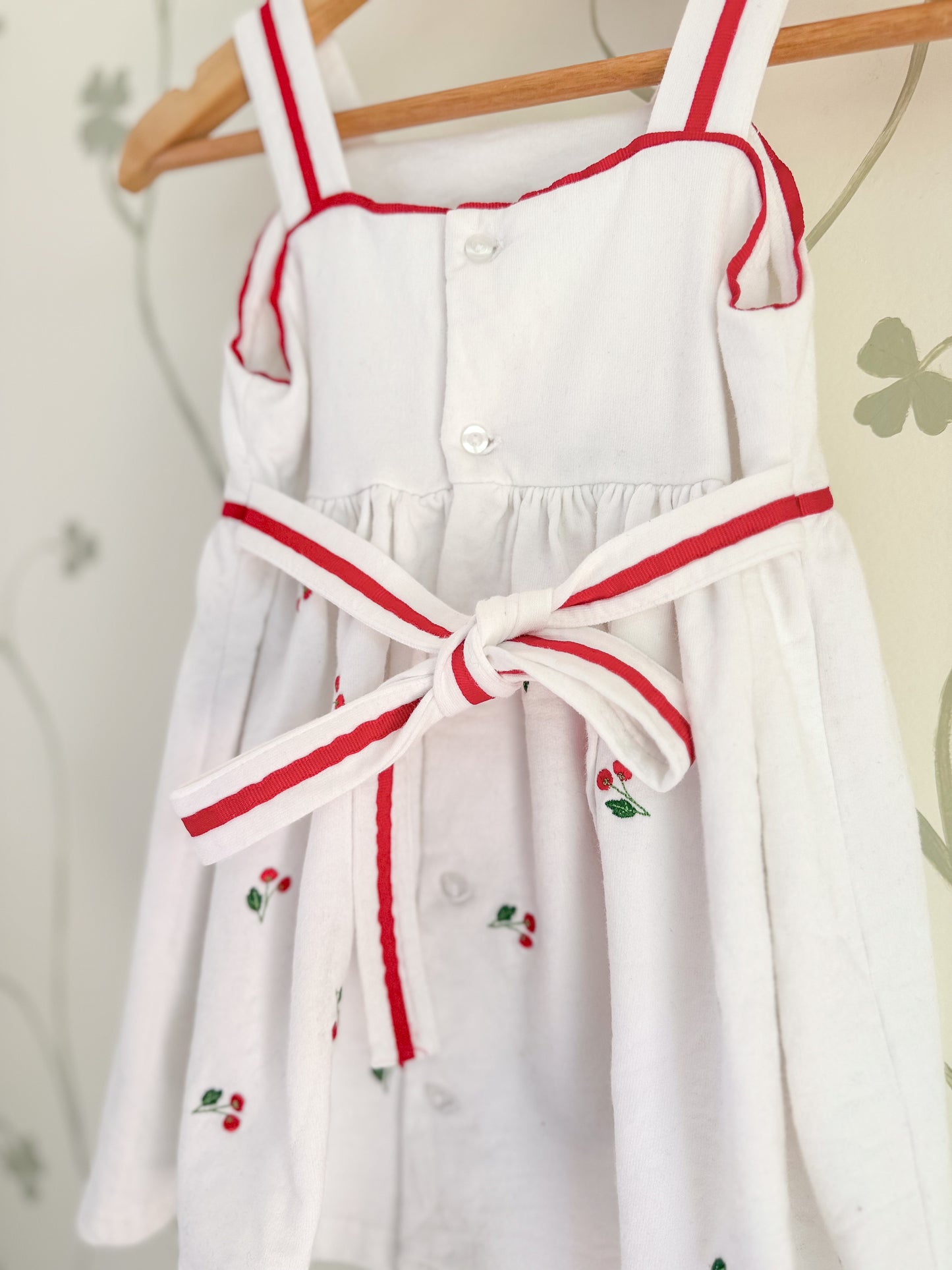 Vintage Cherry Dress - 24 Months