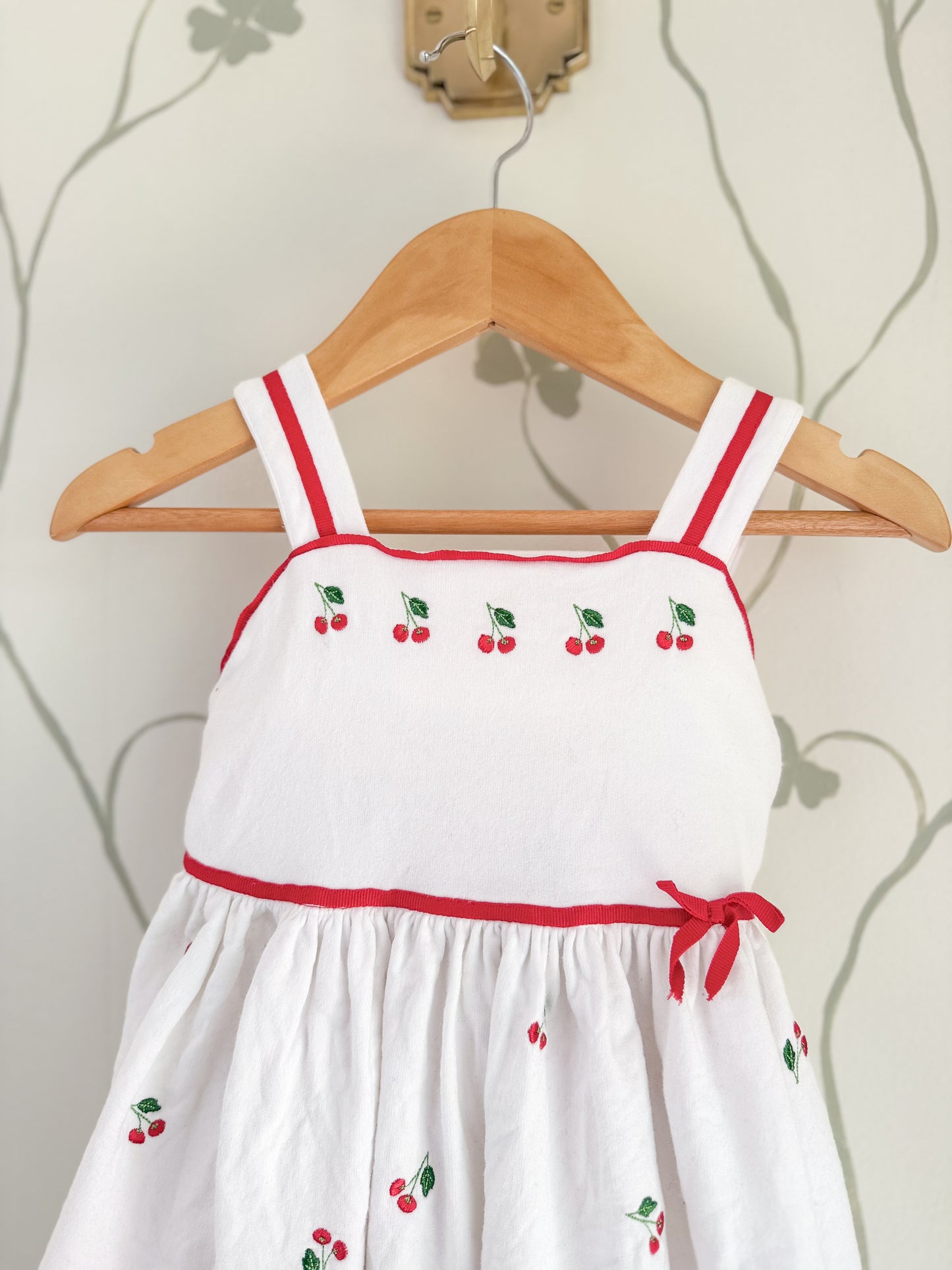 Vintage Cherry Dress - 24 Months