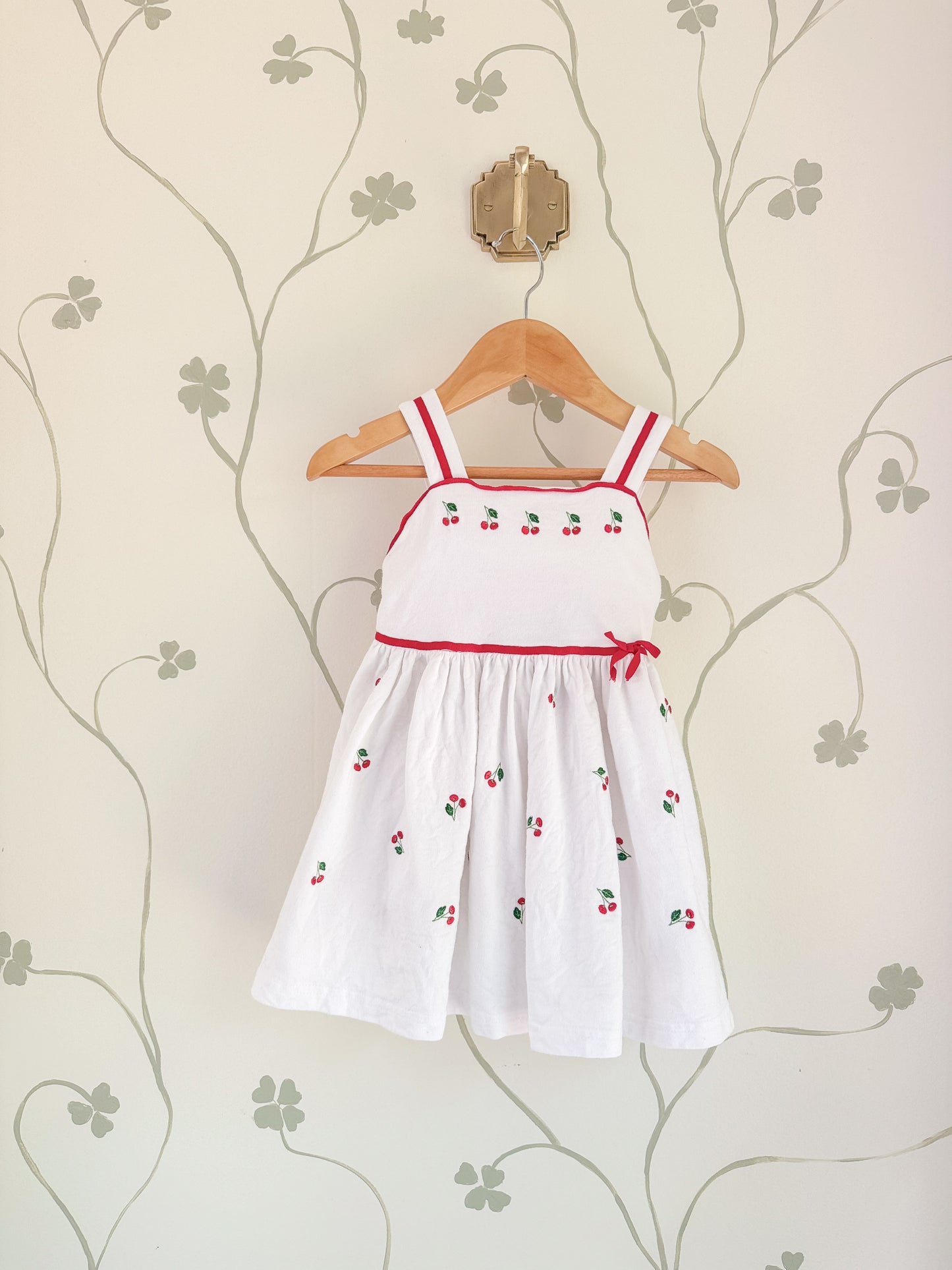 Vintage Cherry Dress - 24 Months