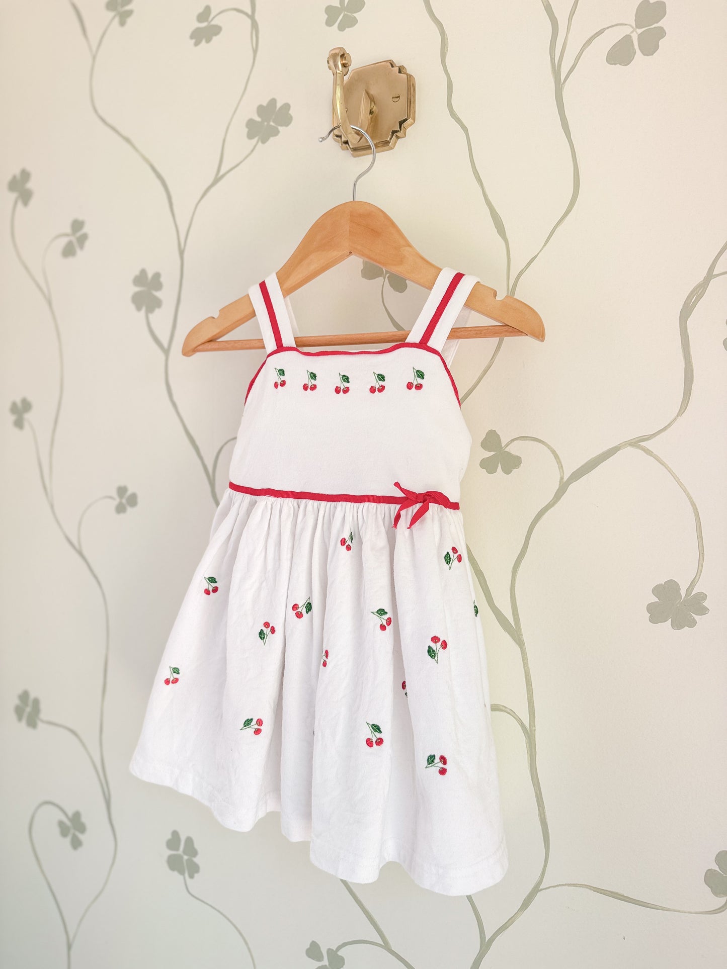 Vintage Cherry Dress - 24 Months