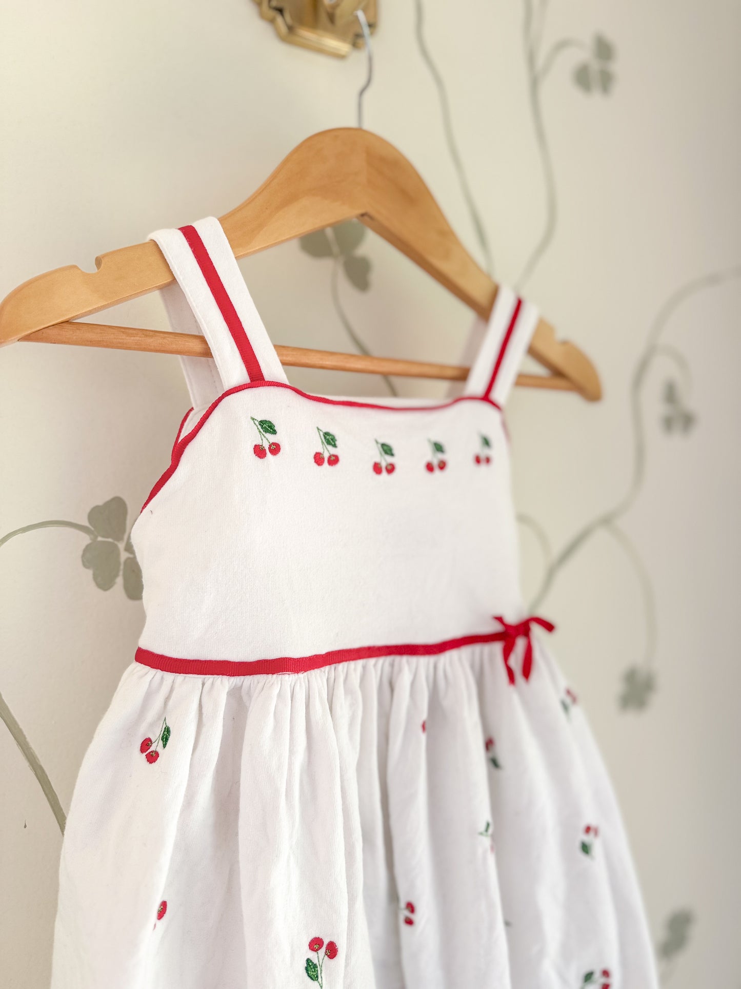 Vintage Cherry Dress - 24 Months